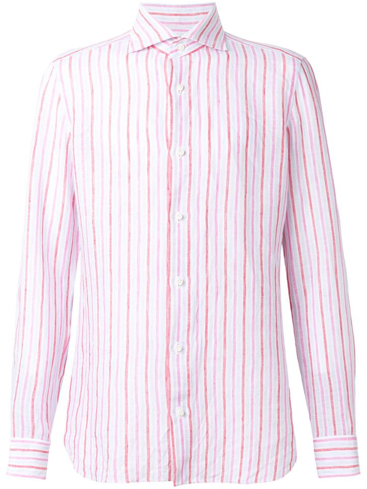 Borrelli Woven Stripe Shirt - Multicolour