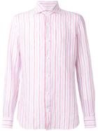 Borrelli Woven Stripe Shirt - Multicolour