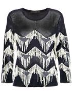 Roberto Cavalli 'day Dream' Ruffle Trim Blouse - Multicolour