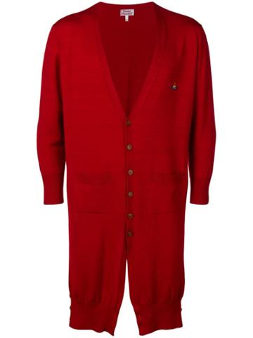 Vivienne Westwood Vintage Asymmetric Cardi-coat - Red