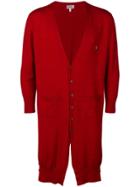 Vivienne Westwood Vintage Asymmetric Cardi-coat - Red