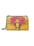 Gucci Dionysus Small Crystal Shoulder Bag - Yellow