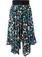 J.w.anderson Floral Print Handkerchief Skirt