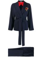 Parlor Two Piece Suit - Blue