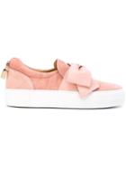 Buscemi Bow Detail Slip-on Sneakers