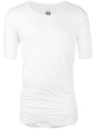 Rick Owens Short Sleeve T-shirt, Men's, Size: Large, White, Cotton