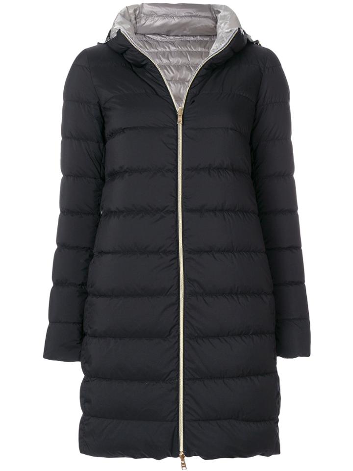 Herno Reversible Padded Coat - Black