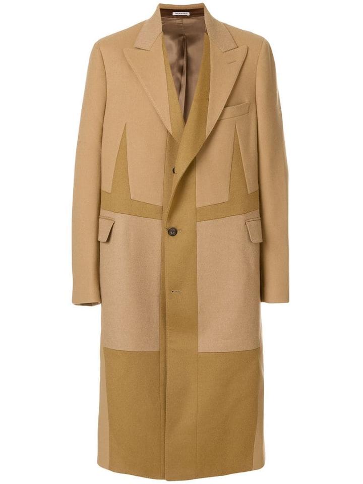 Alexander Mcqueen Oversized Single-breasted Coat - Neutrals