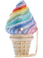 Judith Leiber Couture Rainbow Ice Cream Bag - Metallic