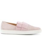 Unützer Draped Slip-on Sneakers - Pink & Purple
