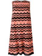 M Missoni Zigzag Knit Dress - Pink