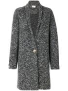Isabel Marant Étoile - One Button Coat - Women - Cotton/polyester/alpaca/virgin Wool - 34, Grey, Cotton/polyester/alpaca/virgin Wool