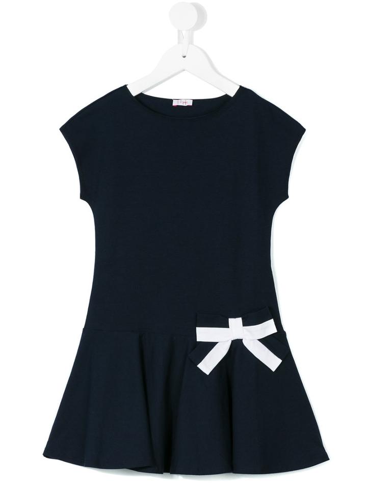 Il Gufo - Pleated Dress - Kids - Cotton/spandex/elastane - 5 Yrs, Blue