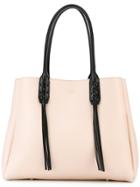 Lanvin Fringed Shopper Tote - Nude & Neutrals