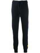 Chinti & Parker Stars Intarsia Knitted Track Pants - Blue