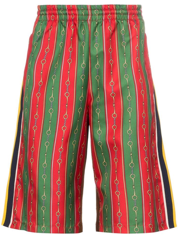 Gucci Chain Print Shorts - 3010 Multi