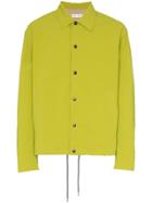 Cmmn Swdn Fluorescent Press-button Shirt Jacket - Yellow