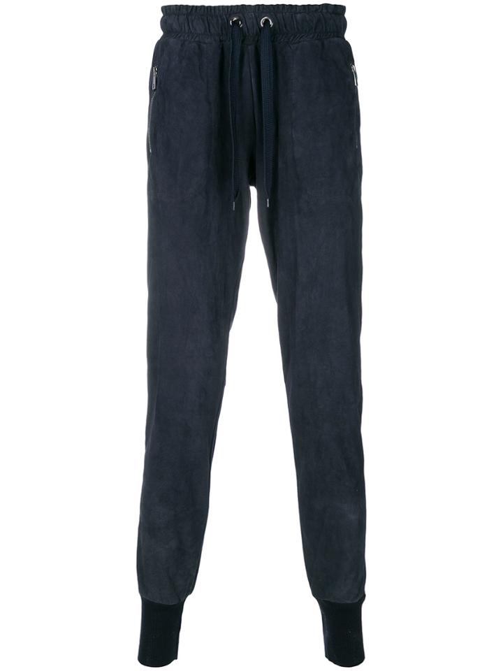 Giorgio Brato Drawstring Trousers - Blue
