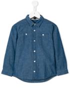 Burberry Kids Chambray Shirt, Boy's, Size: 8 Yrs, Blue