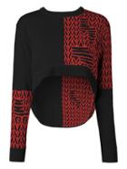 Opening Ceremony Umd X Opening Ceremony Elliptical Jumper, Size: Medium, Black, Merino