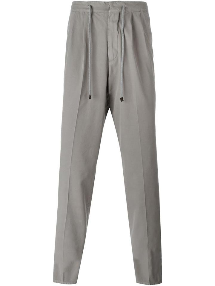 Brunello Cucinelli Drawstring Chino Trousers