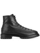 Valentino Valentino Garavani Lace-up Boots - Black