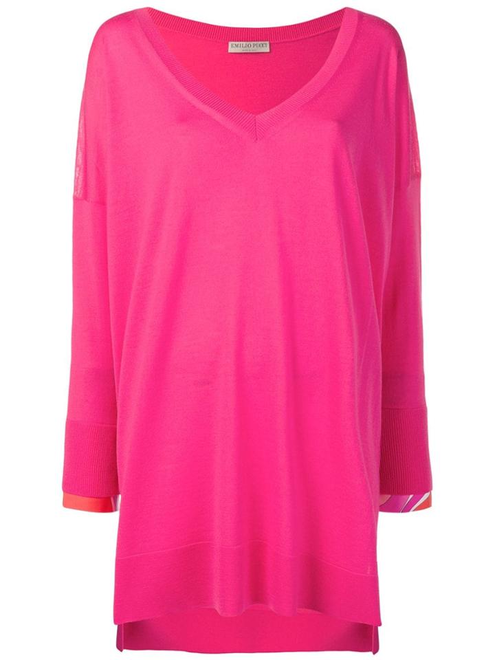 Emilio Pucci Emilio Pucci 9ekm339e978 398-rosa Emilio Wool Or Fine