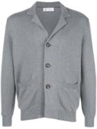 Brunello Cucinelli Button Knitted Cardigan - Grey