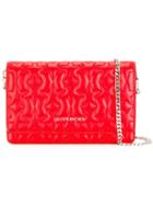 Givenchy Pandora Crossbody Bag, Women's, Red, Lamb Skin