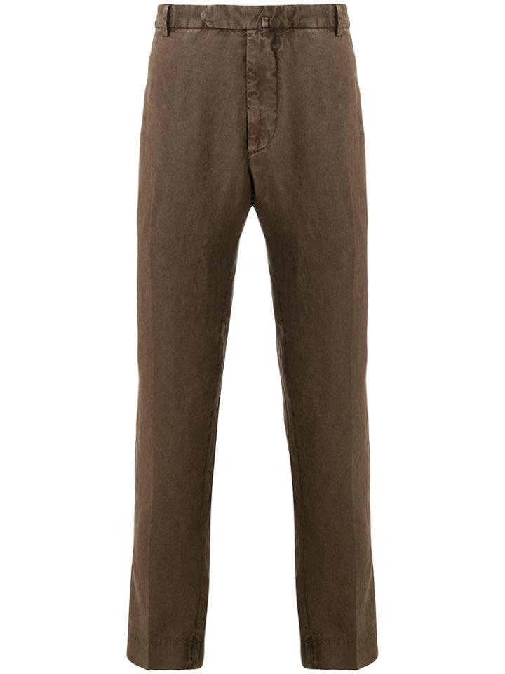 Dell'oglio Regular Trousers - Brown
