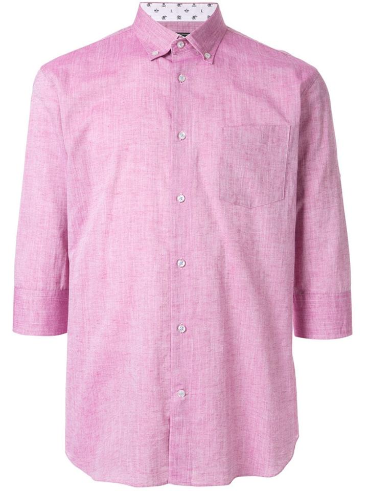Loveless 3/4 Sleeve Shirt - Pink