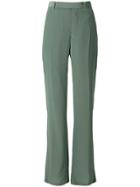 Rick Owens Wide Leg Trousers - Green