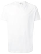 Dondup V-neck T-shirt, Men's, Size: Small, White, Cotton
