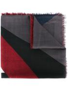 Fendi - Bag Bugs Scarf - Men - Silk/wool - One Size, Grey, Silk/wool