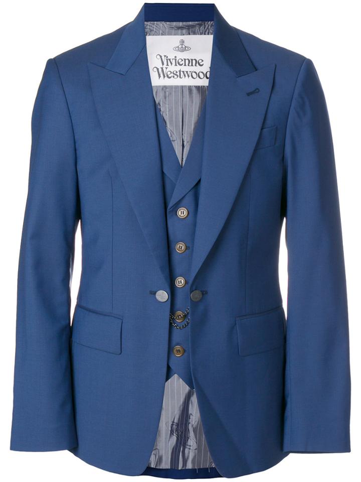 Vivienne Westwood Two Piece Blazer - Blue