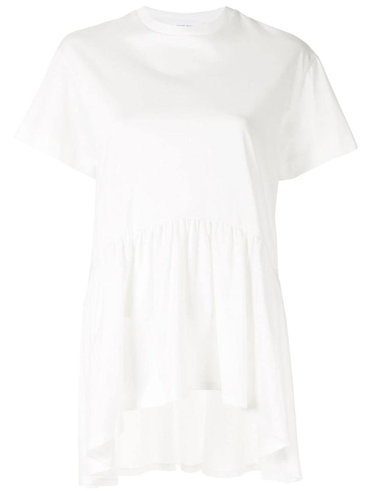 Le Ciel Bleu Jersey Volume Tunic - White
