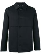A.p.c. - Button-up Shirt Jacket - Men - Cotton - L, Blue, Cotton