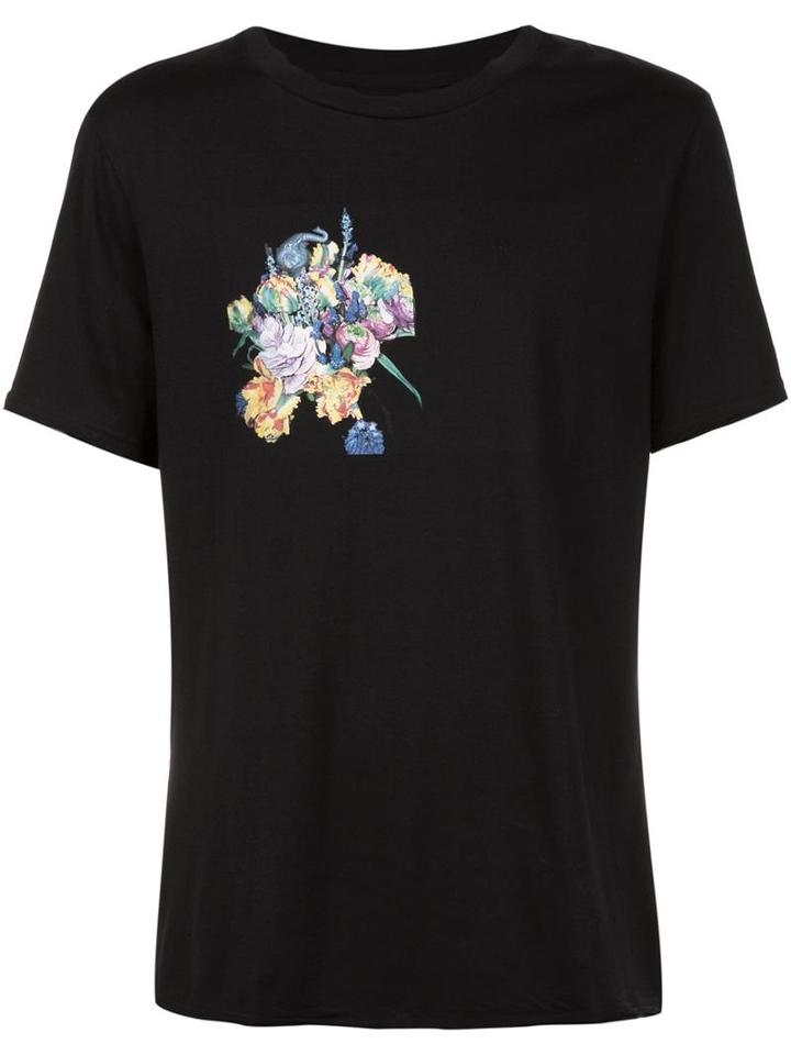 Christian Dada Christian Dada X Nobuyoshi Araki 'damage' T-shirt, Men's, Size: 54, Black, Cotton