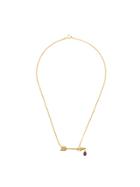 Wouters & Hendrix My Favourite Arrow And Rodolite Pendant Necklace -
