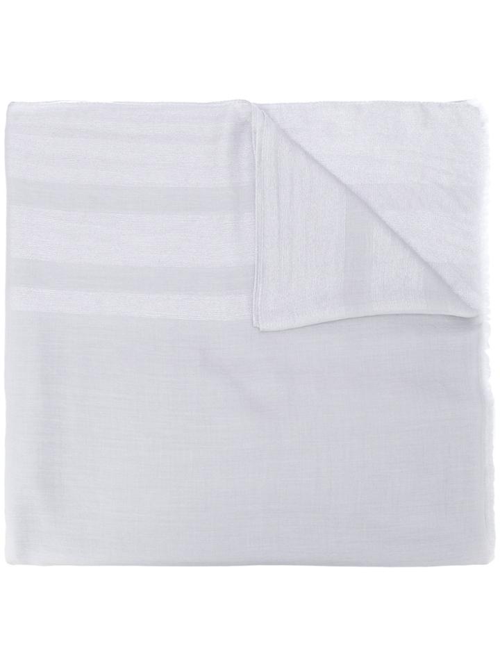 Salvatore Ferragamo Wrap Scarf - Grey