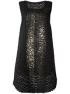 Vivienne Westwood Anglomania Net Layered Sleeveless Dress - Black