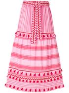 Dodo Bar Or Striped Skirt - Pink & Purple