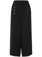 Uma Raquel Davidowicz Lace Up Details Cullotes - Black