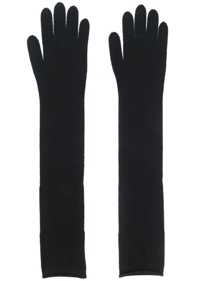 Joseph Long Gloves - Black