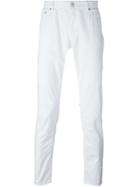 Michael Kors Collection Slim Fit Trousers - White