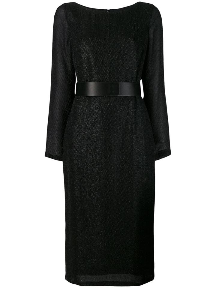Max Mara Cupido Pencil Dress - Black