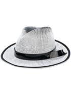 Misa Harada Lined Trilby Hat - White