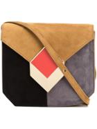 Pierre Hardy Colour Block Crossbody Bag, Women's, Brown