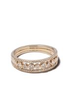 Astley Clarke 14kt Gold Diamond Triple Icon Nova Ring - Yellow Gold