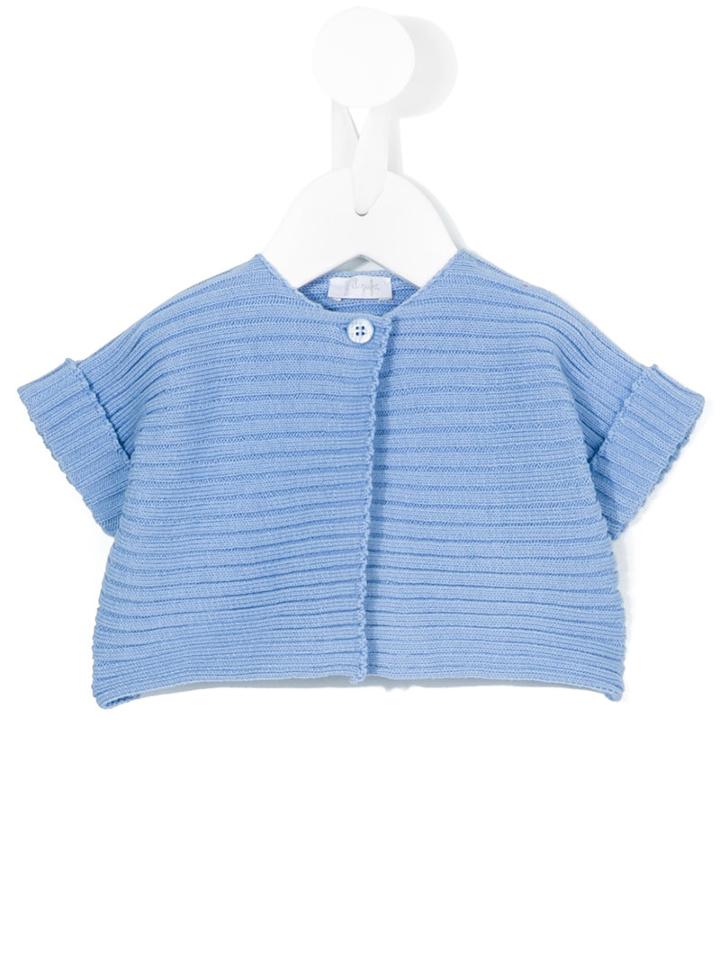 Il Gufo - Ribbed Cardigan - Kids - Cotton - 36 Mth, Black